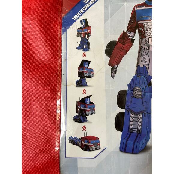Disguise Optimus Prime Converting Transformers Halloween Costume Child Med 8-10 - Picture 7 of 9